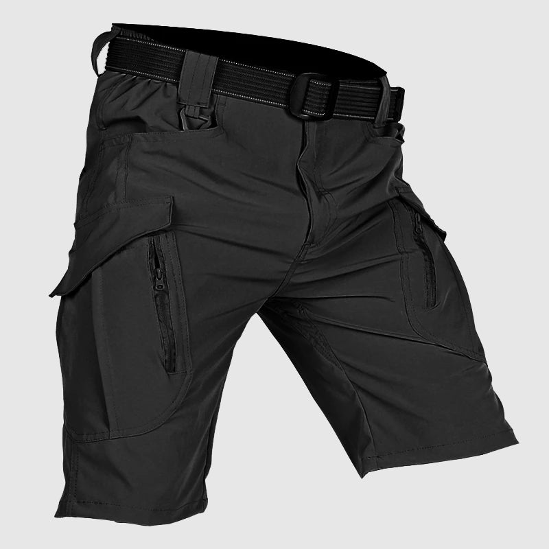 Herren Tactical Cargo Shorts Gürtel Reißverschluss