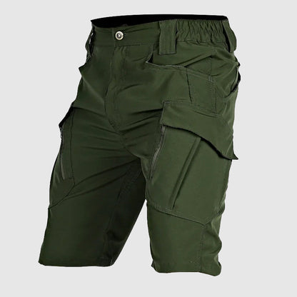Herren Tactical Cargo Shorts Gürtel Reißverschluss