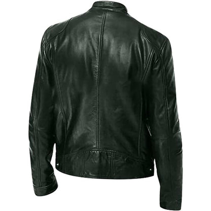 Eveloria Damen Jacke Modern Leder