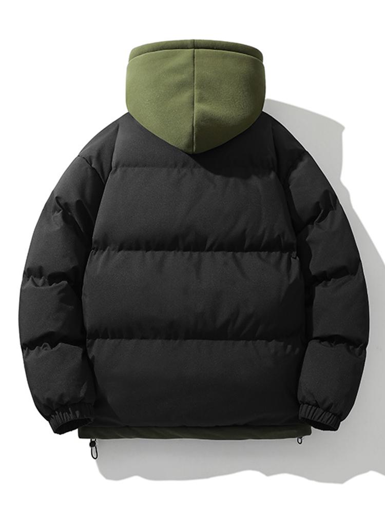 Daunenjacke – Warme Winterjacke mit Kapuze für Männer-Chaps Herrenmode
