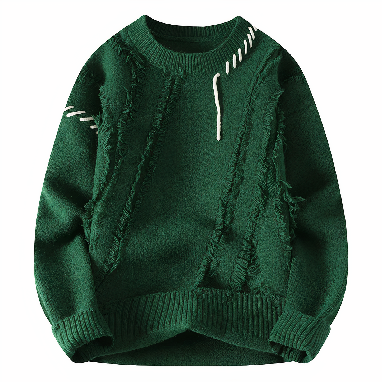 Eveloria Damen Patchwork Pullover Bunt