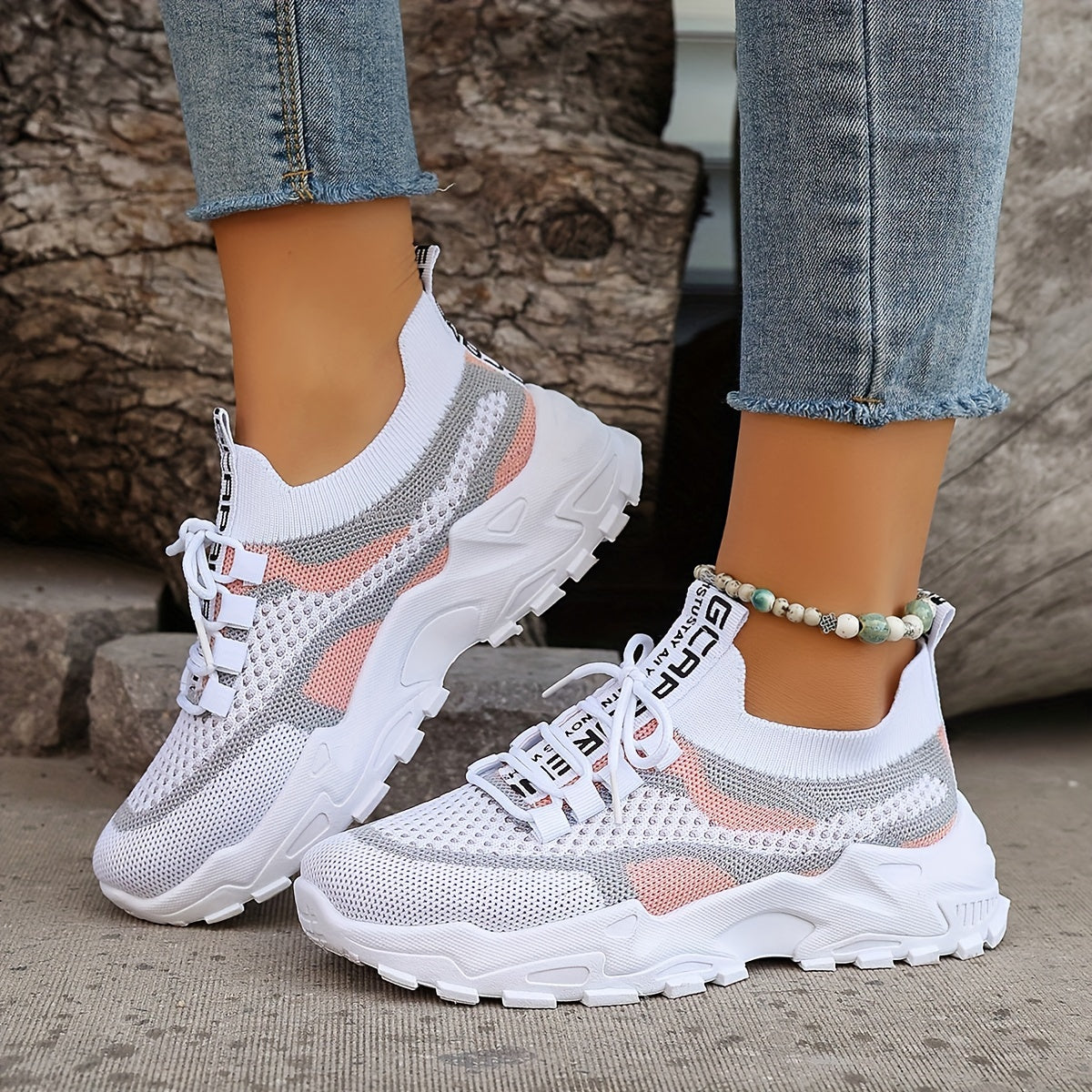 Eveloria Damen Ergonomische Sneaker Gemütlich - Eveloria