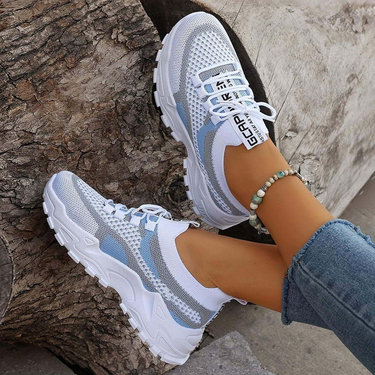 Eveloria Damen Ergonomische Sneaker Gemütlich