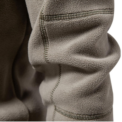 Herren Strickpullover Warm Gefüttert Stehkragen