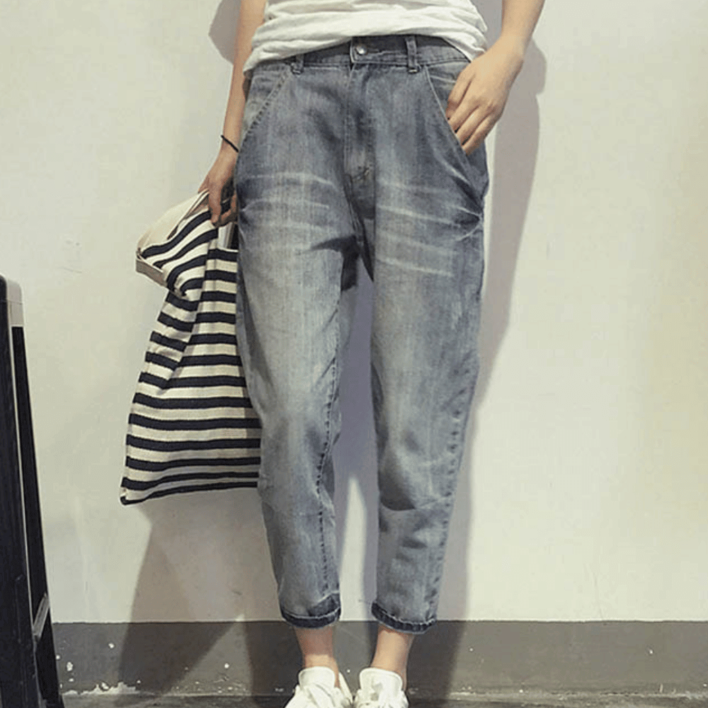 Eveloria Damen Jeans Stylisch Bequem