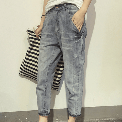 Eveloria Damen Jeans Stylisch Bequem - Eveloria