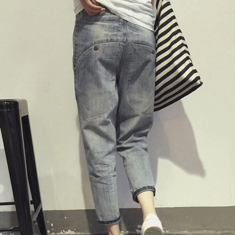 Eveloria Damen Jeans Stylisch Bequem