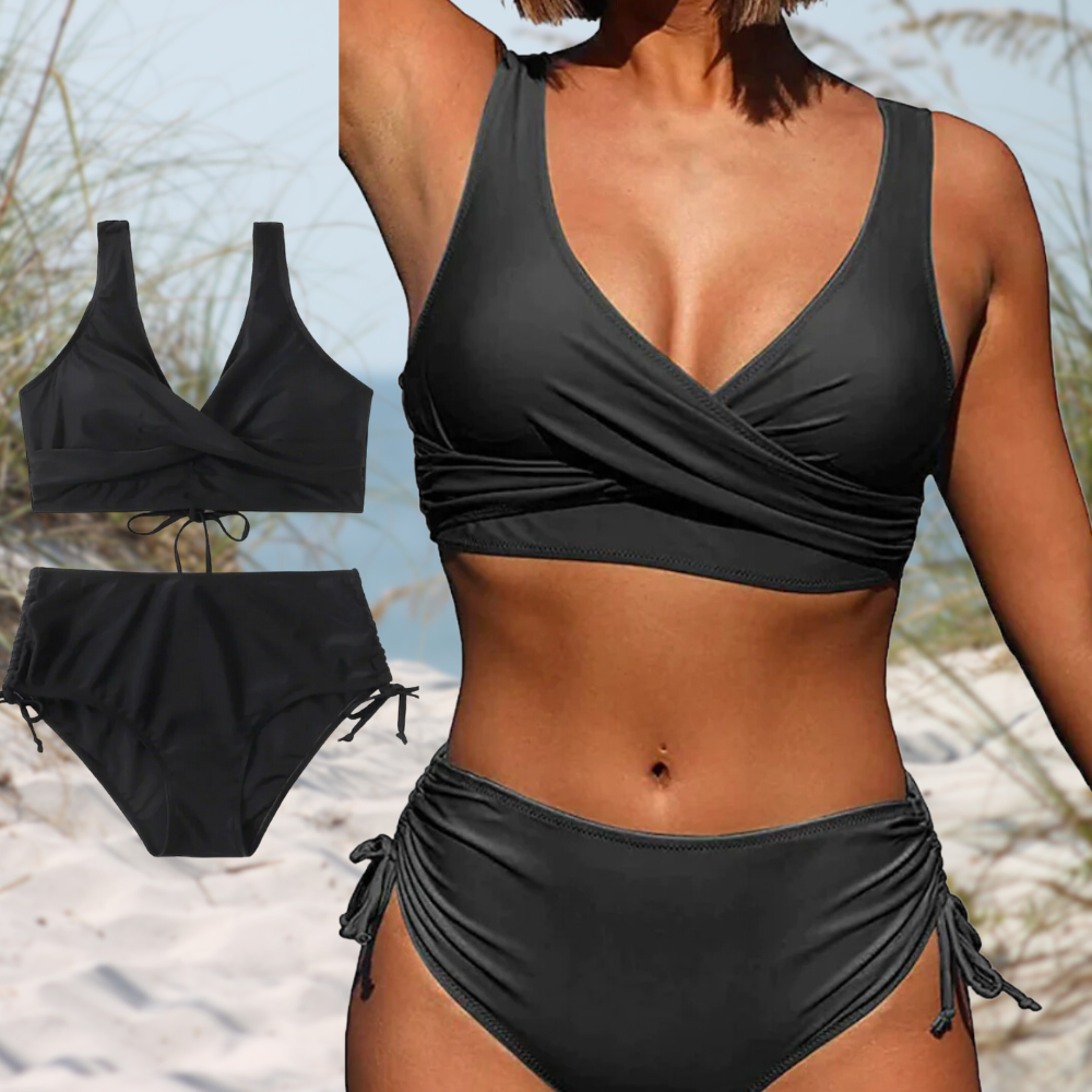 Eveloria Damen Bikini Hohe Taille