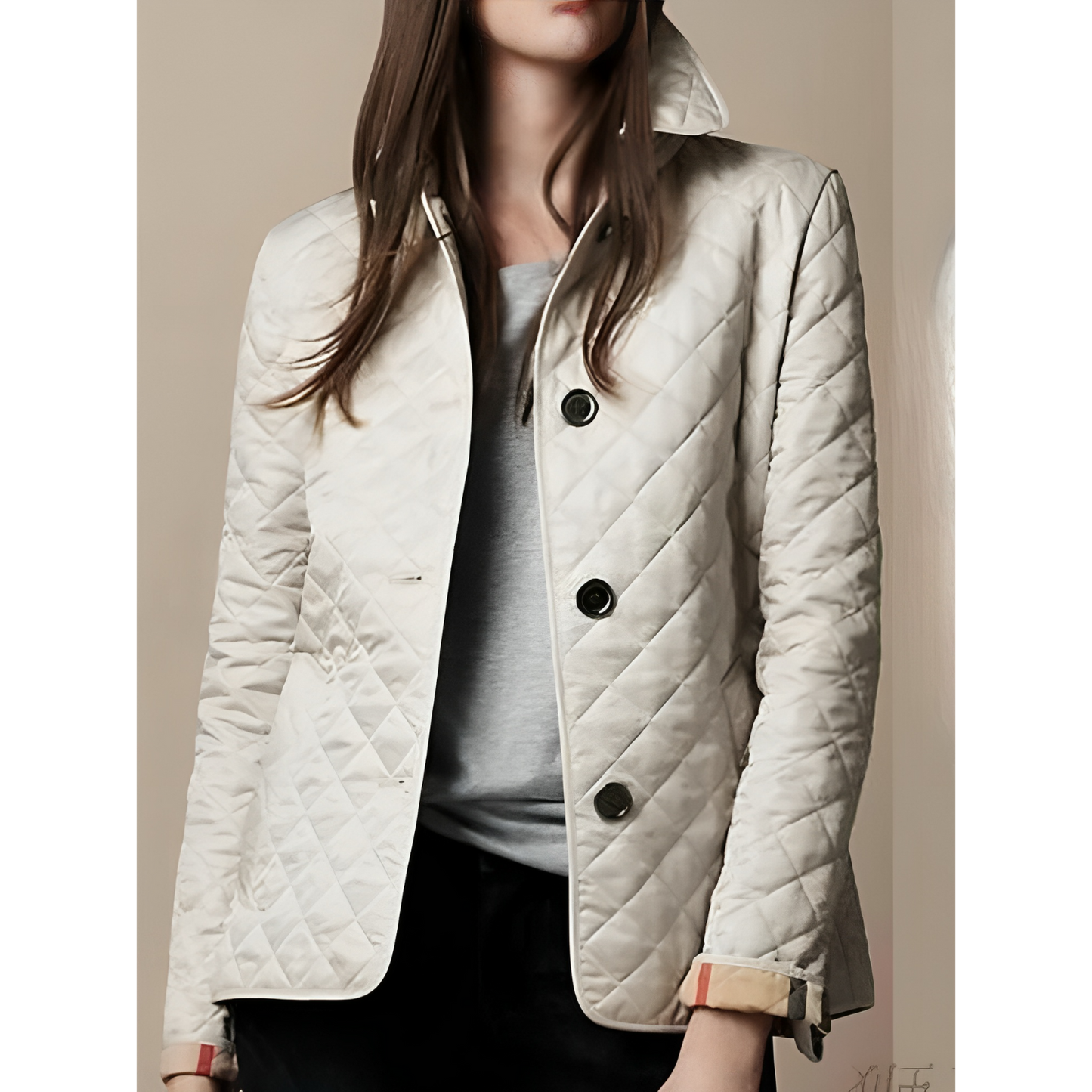 Eveloria Damen Kurze Wattierte Jacke