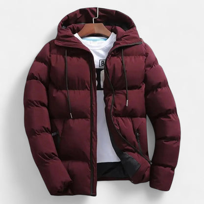 Herren Daunenjacke Gesteppt Winter