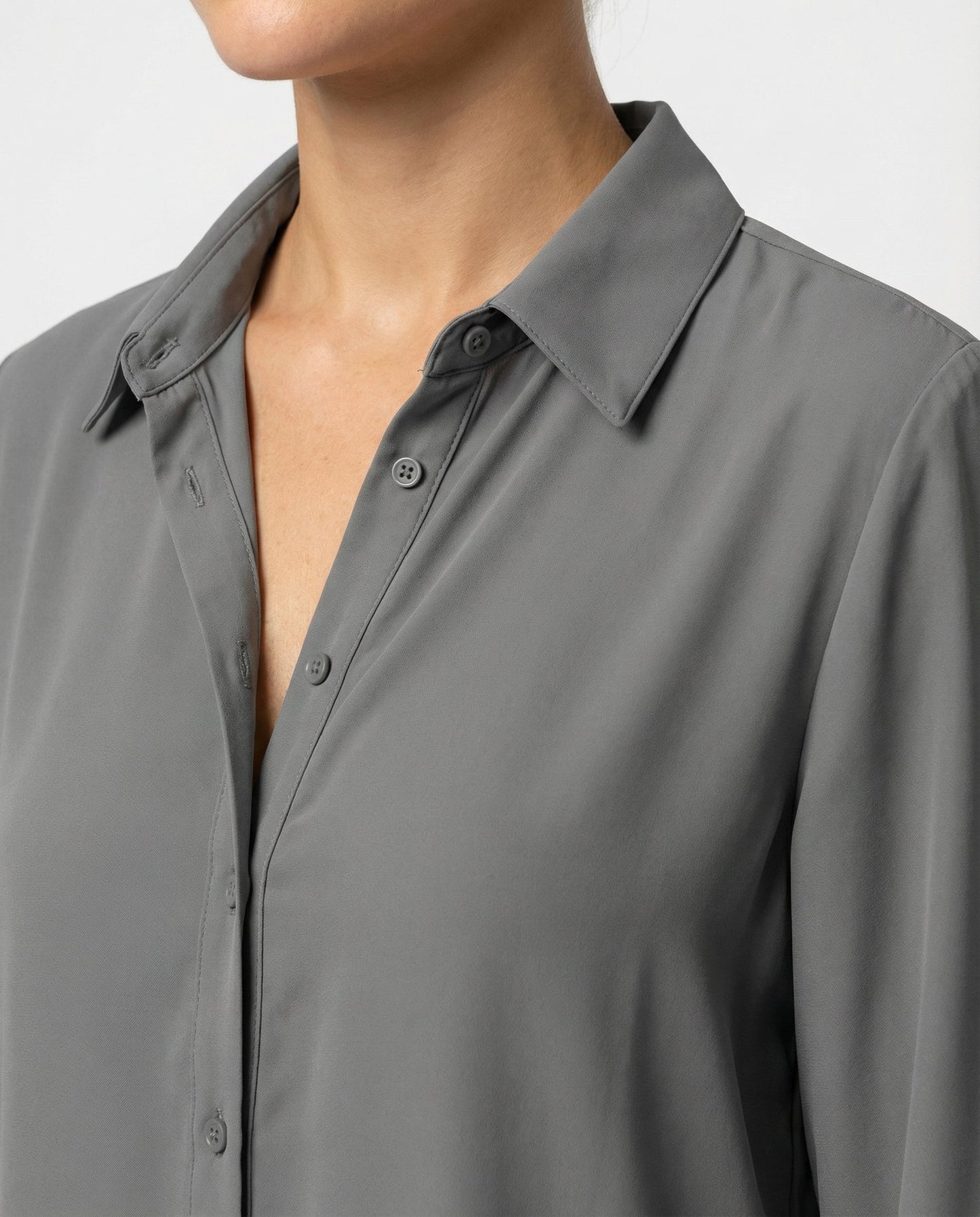 Damen Bluse Langarm Elegantes Design
