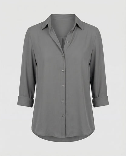 Damen Bluse Langarm Elegantes Design