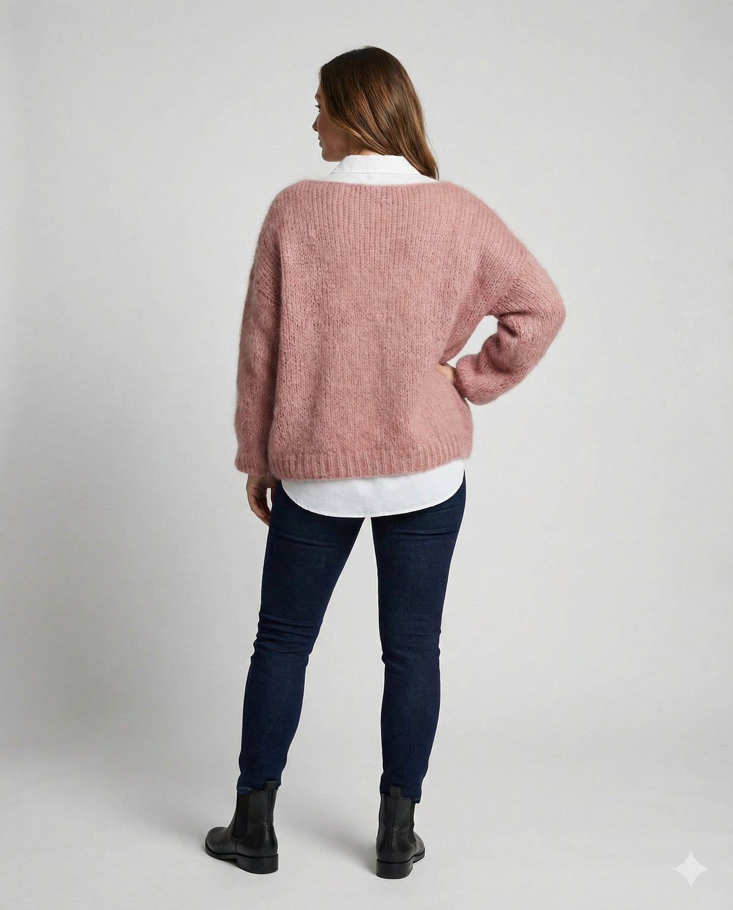 Damen Buntkaropullover