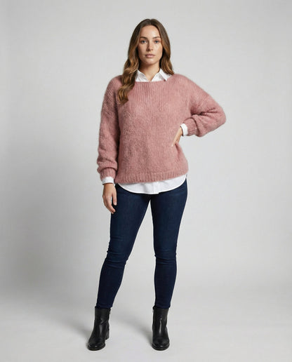 Damen Buntkaropullover