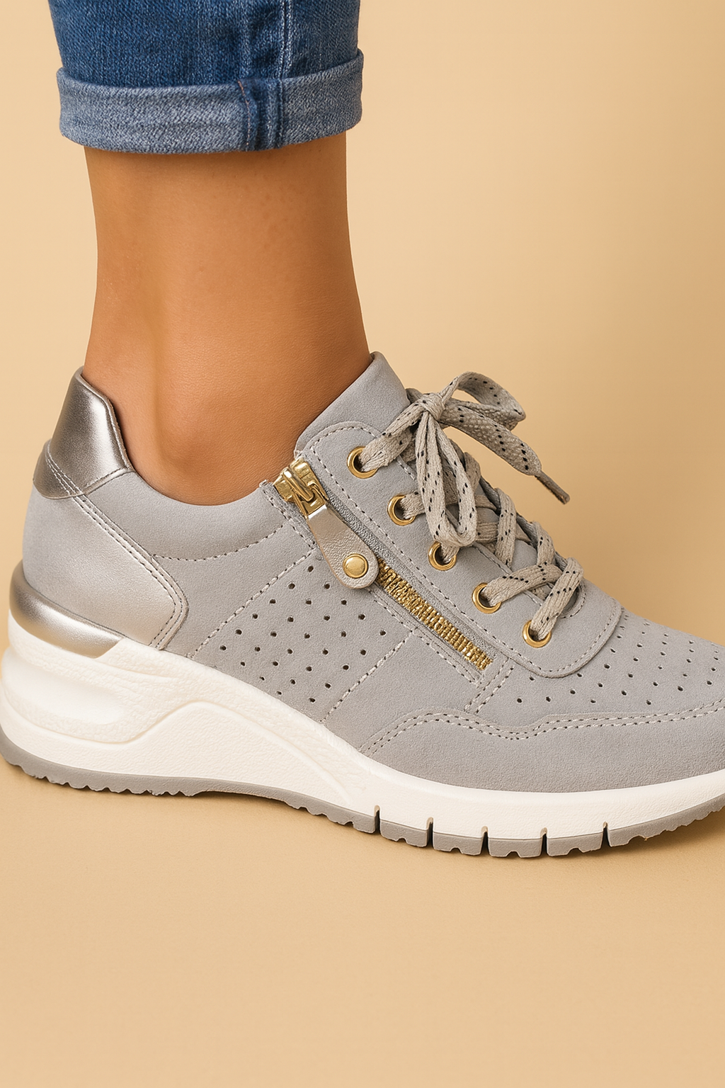 Damen Orthopädische Laufschuhe Komfortschuhe Unterstützung Dämpfung