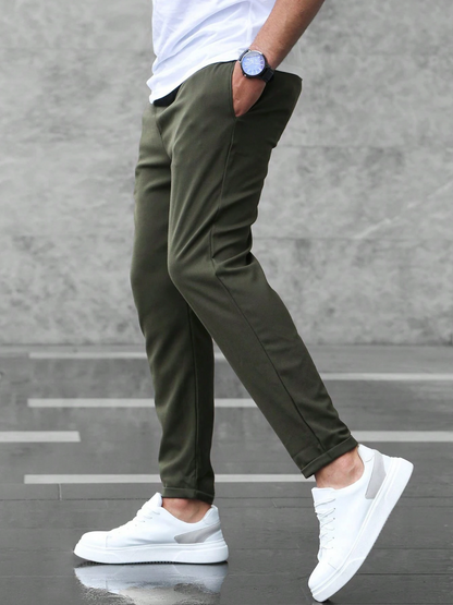 Herren Jogginghose Schlanke Passform Mit Kordelzug