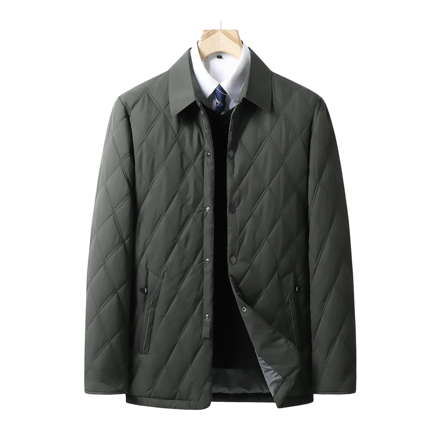 Herren Wintersteppjacke Wasserdicht
