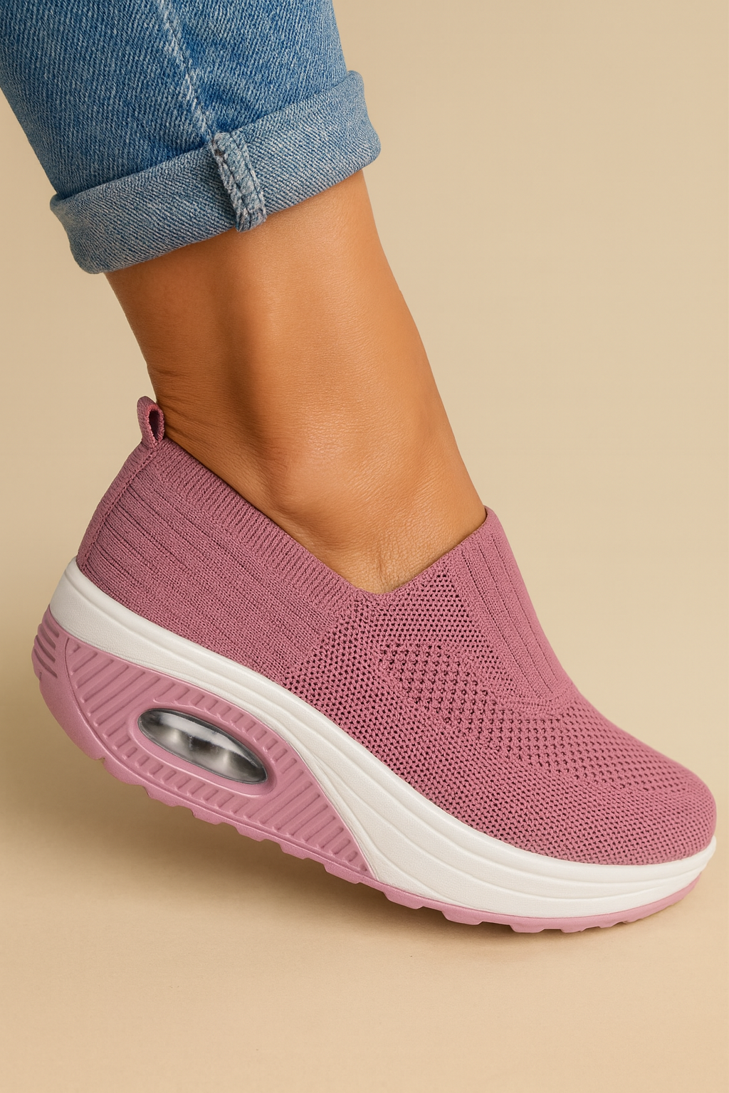 Damen Orthopädische Sneaker Atmungsaktives Material