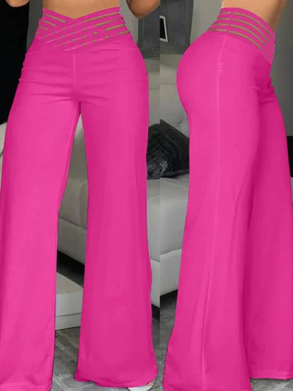 Eveloria Damenhohe Bundhose Elegant