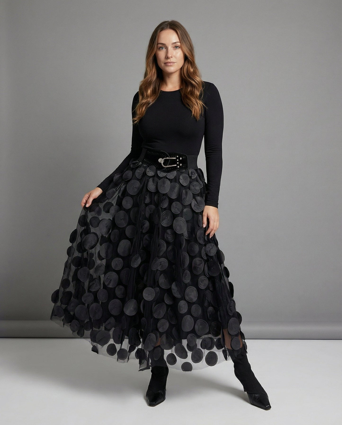 Polka Dot Rock Damenkleid - Eveloria