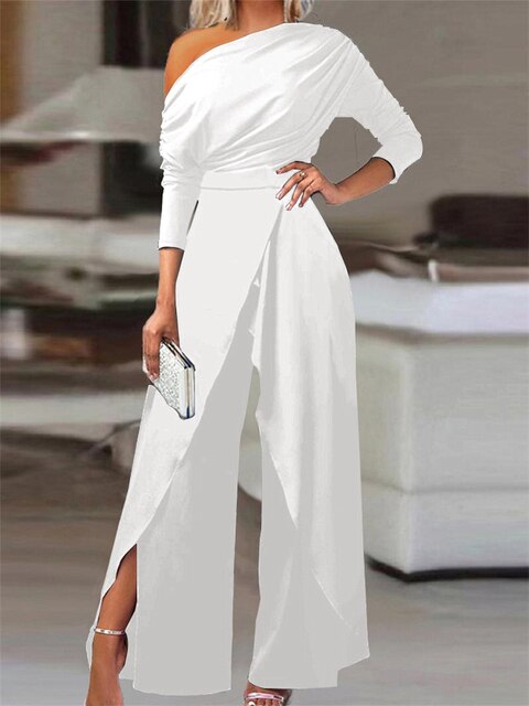 Eveloria Damen Hosen Mit Geschlitzten Beinen - Eveloria
