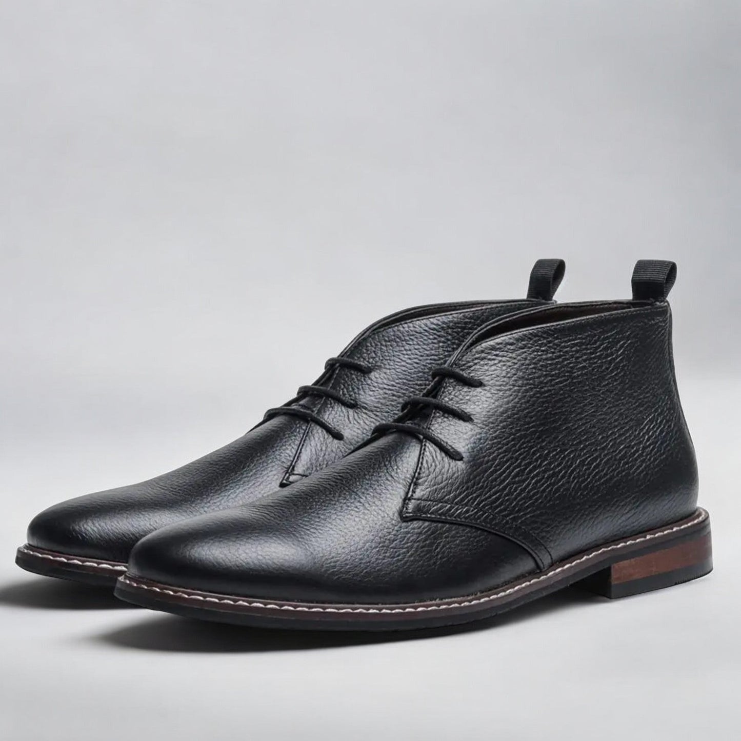 Herren Chukka Stiefel Leder Zeitloses Design Komfort