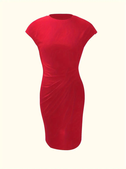 Eveloria Damen Midi Kleid Zeitlos
