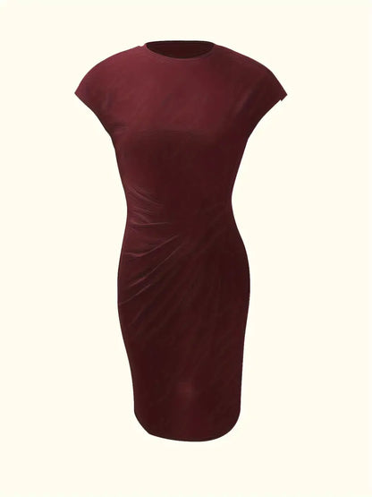 Eveloria Damen Midi Kleid Zeitlos