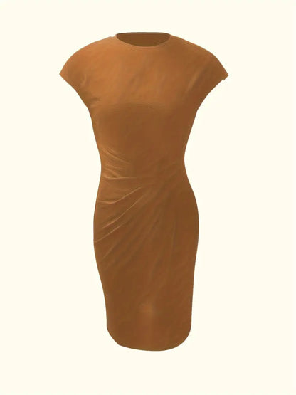 Eveloria Damen Midi Kleid Zeitlos