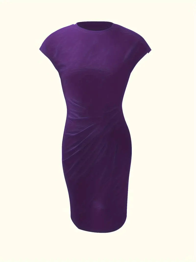 Eveloria Damen Midi Kleid Zeitlos