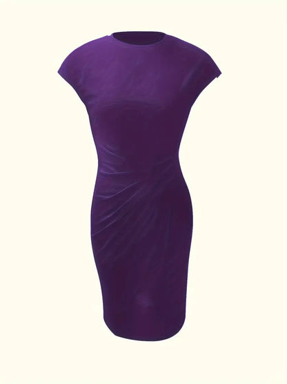 Eveloria Damen Midi Kleid Zeitlos
