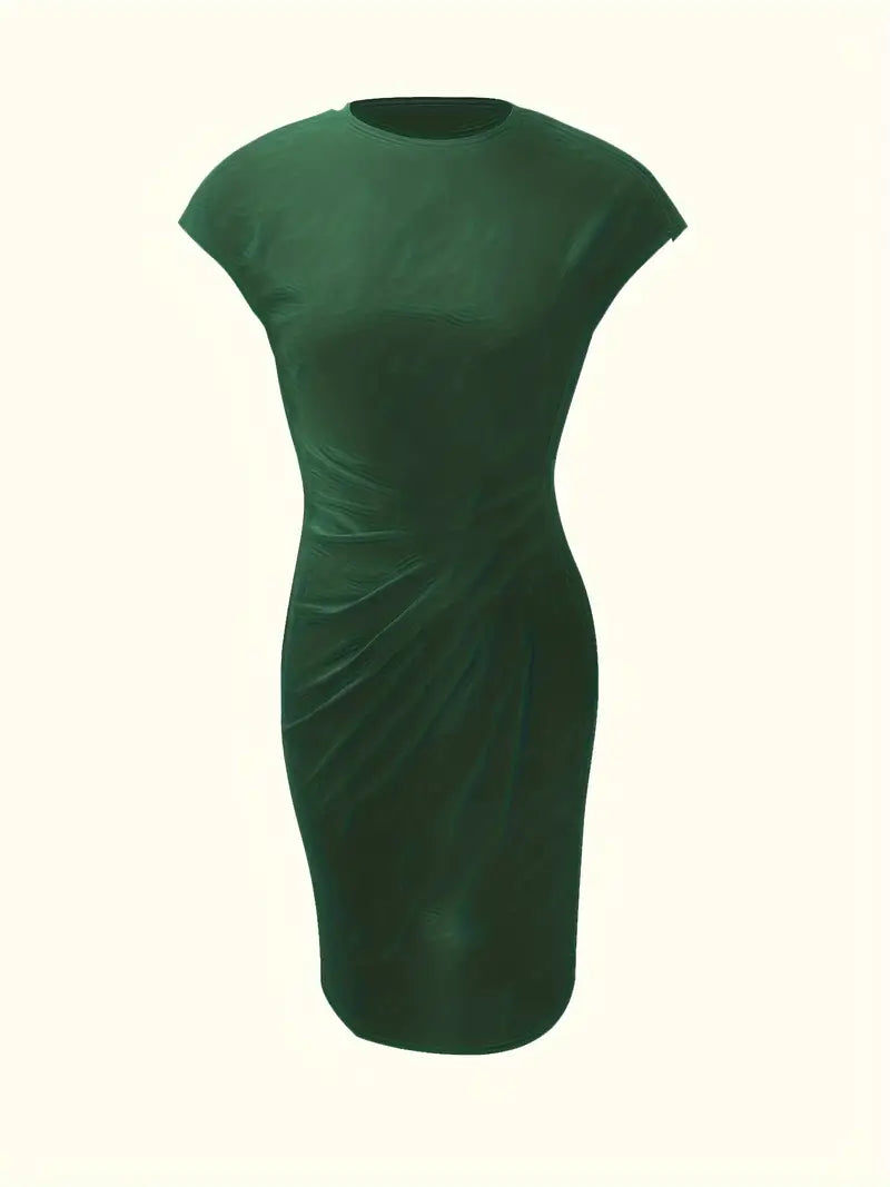 Eveloria Damen Midi Kleid Zeitlos