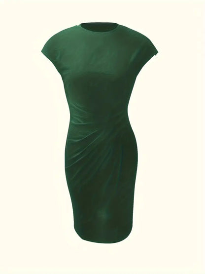 Eveloria Damen Midi Kleid Zeitlos