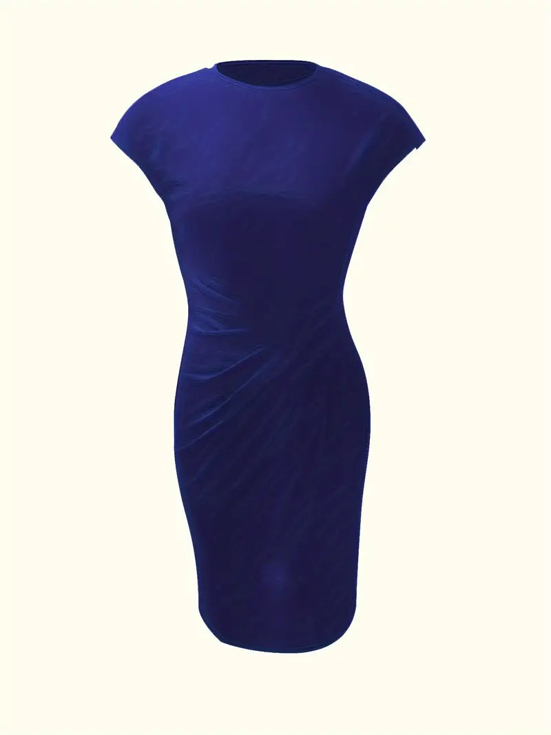 Eveloria Damen Midi Kleid Zeitlos