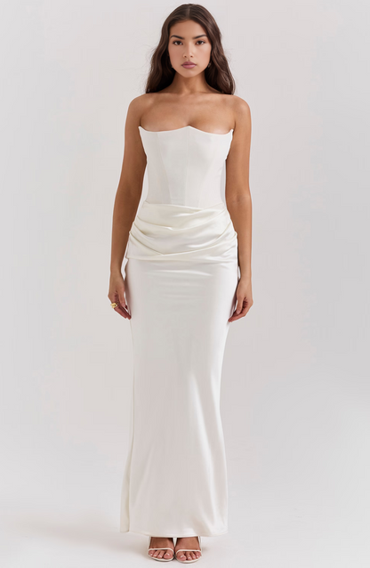 Damen Langes Bodycon-Kleid Formell
