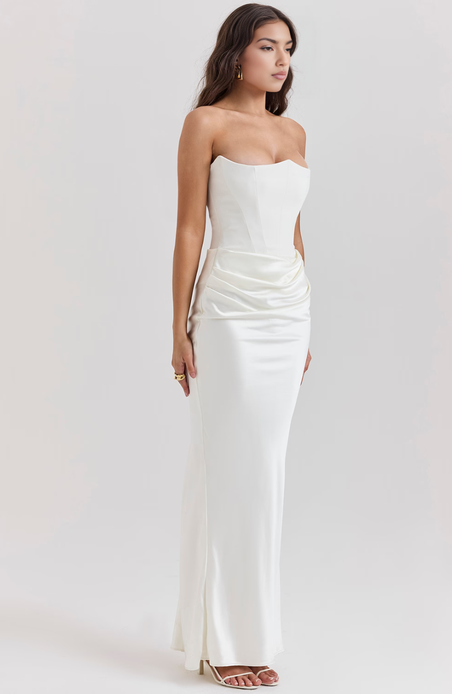 Damen Langes Bodycon-Kleid Formell