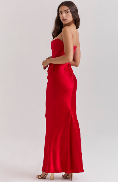 Damen Langes Bodycon-Kleid Formell