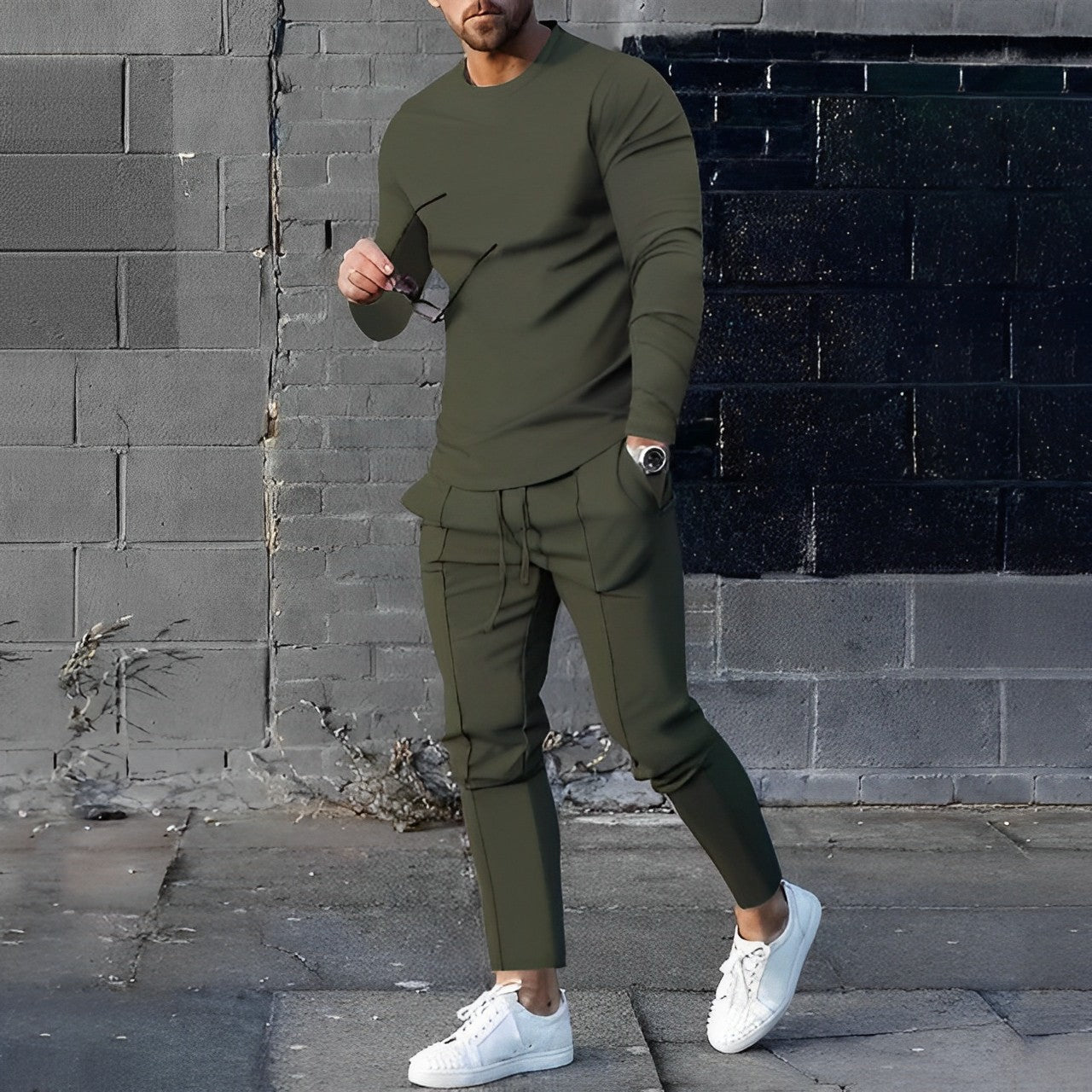 Herren Joggerhose Sportlich Elegantes Design