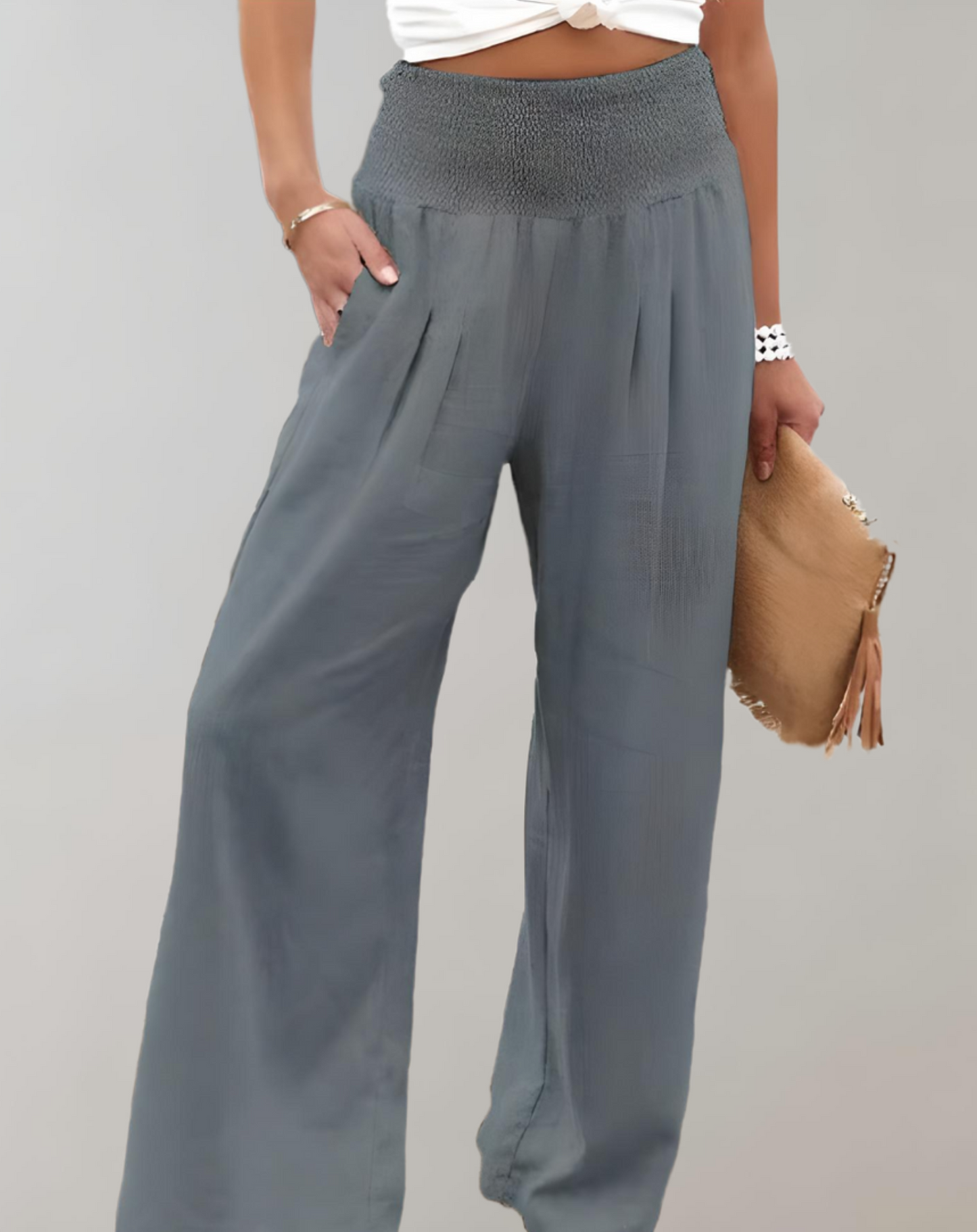 Eveloria Damenhohe Taille Flairhose