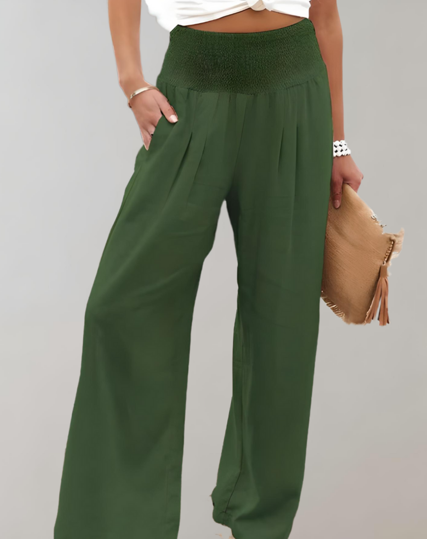 Eveloria Damenhohe Taille Flairhose