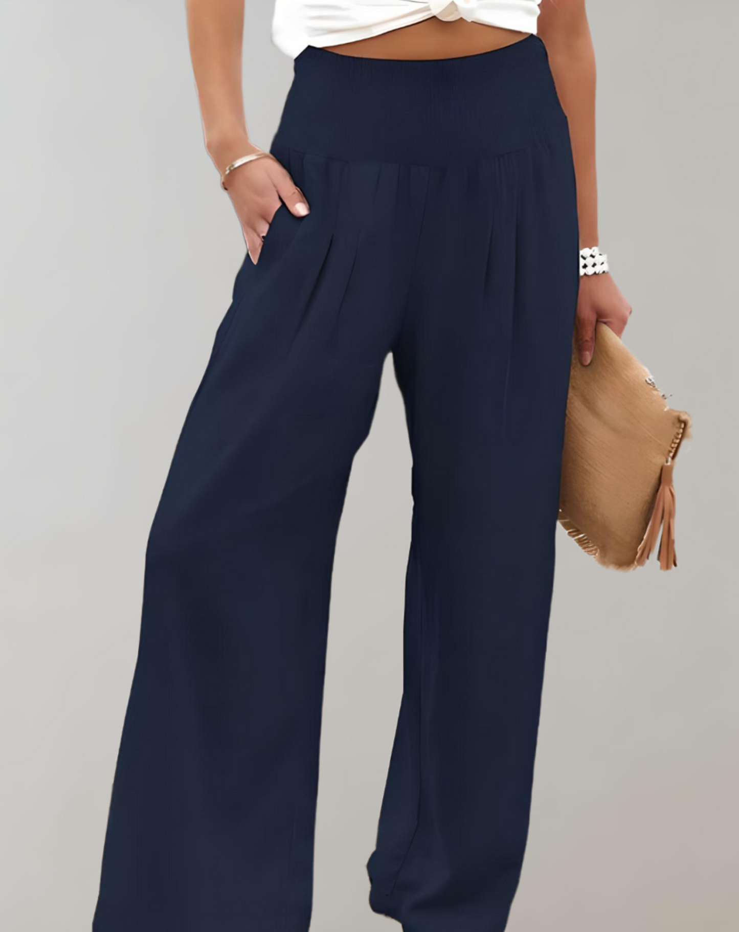 Eveloria Damenhohe Taille Flairhose