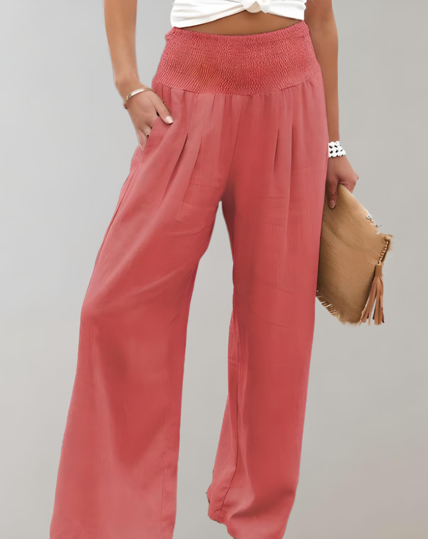 Eveloria Damenhohe Taille Flairhose
