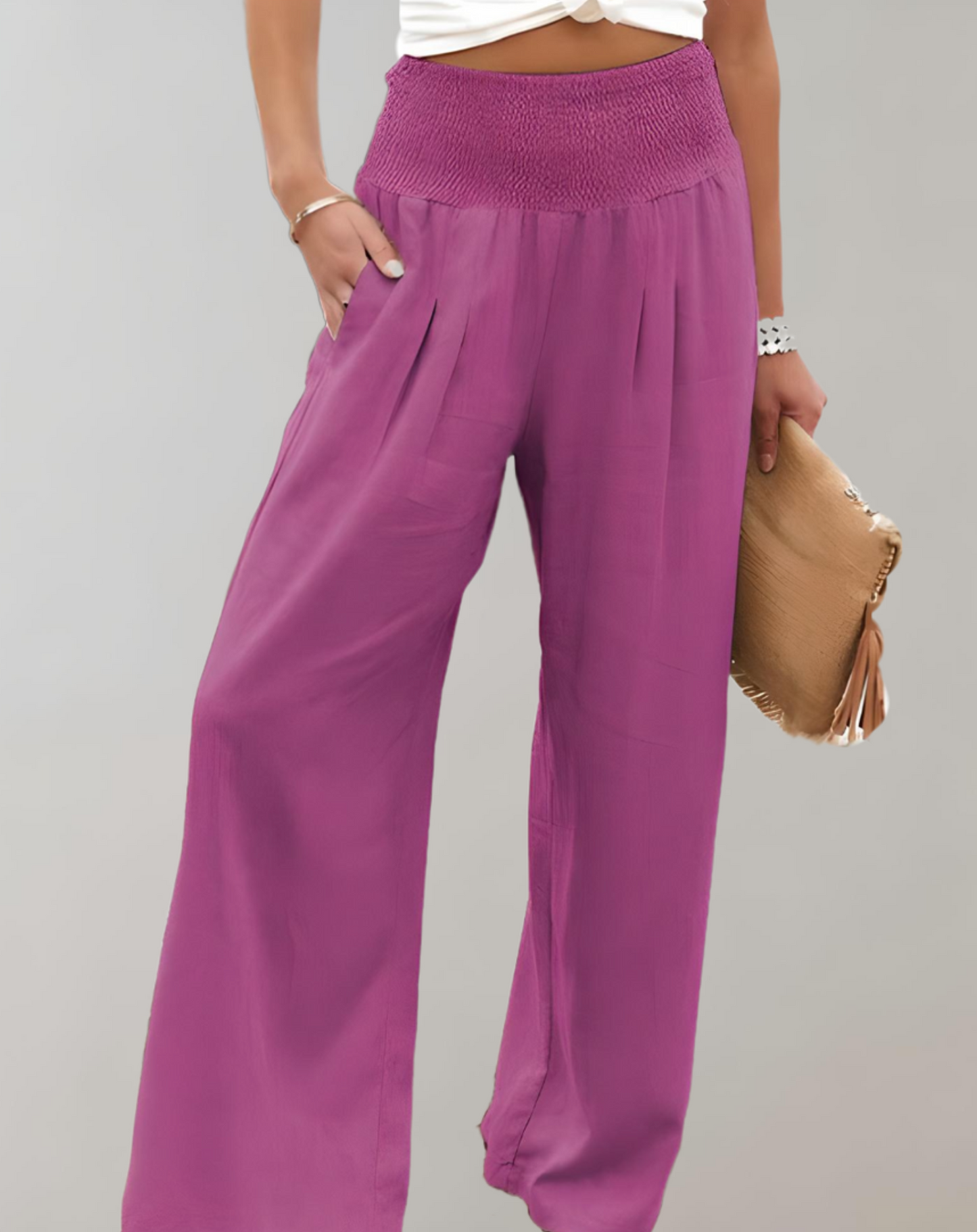 Eveloria Damenhohe Taille Flairhose