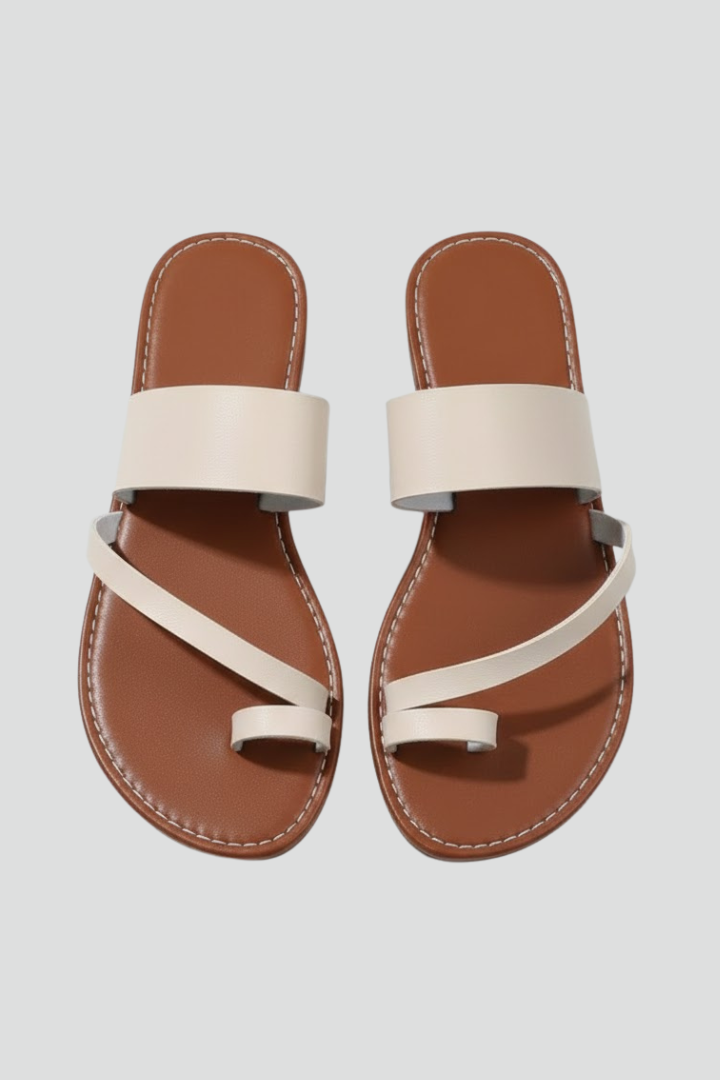 Damen Slip-On-Sandalen Schnallenriemen - Eveloria