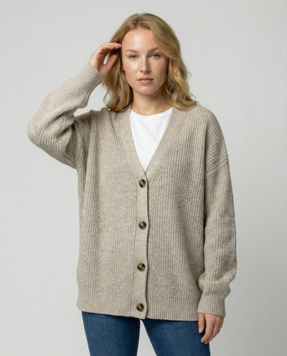 Kaschmir Strickjacke Damen Stilvoll - Eveloria