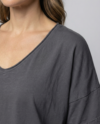 Damen Rundhals-Shirt Klassisch