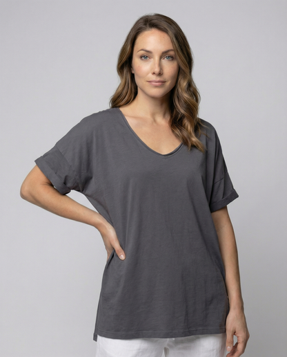 Damen Rundhals-Shirt Klassisch - Eveloria