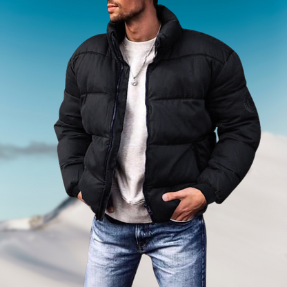 Herren Pufferjacke Daunenfüllung
