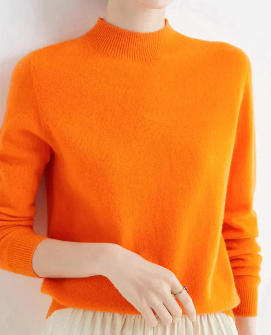 Damen Weich Pullover Kurz