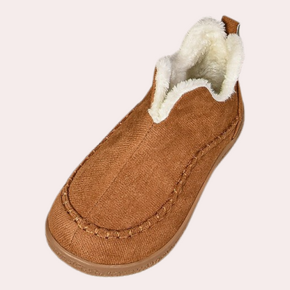 Avaline Damen Winter-Slipper Fleece Rutschfest